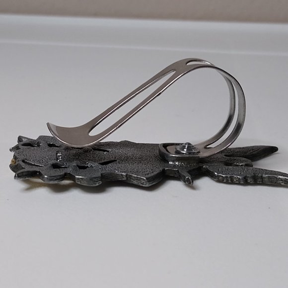 Camco Saint Christopher Protect Us Metal Auto Visor Clip - Picture 11 of 14